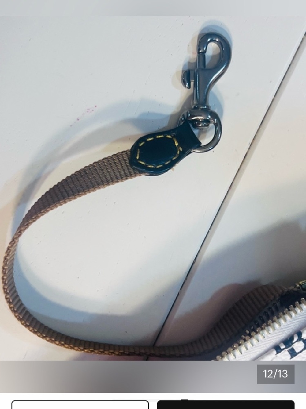 New Dooney & Bourke White & Black DB Logo Crossbody. - Picture 7 of 7